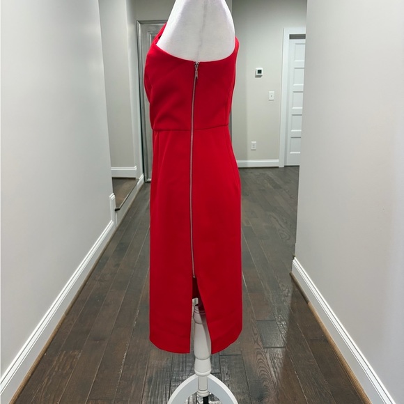 Lipstick Red One-Shoulder Dress - Picture 6 of 6